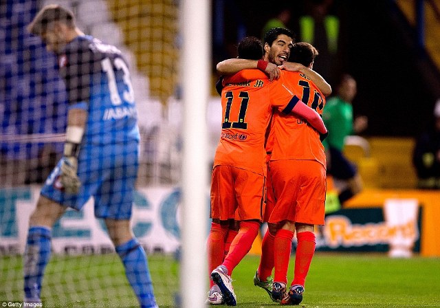 Messi celee