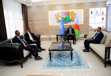Madaxweyne Lafta-gareen iyo Safiirka Itoobiya oo arrimo muhiim ah ka wada hadlay+Sawirro