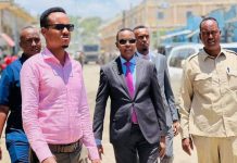 Duqa Caasimadda oo kormeeray qaar ka mida wadooyinka Muqdisho “SAWIRRO”