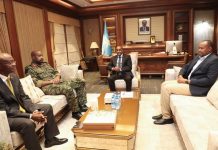 Ra’iisul Wasaare Rooble oo kulan la qaatay taliyaha ciidammada lugta Uganda “SAWIRRO”