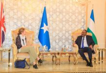Madaxweynaha Puntland oo qaabilay safiirka Ingiriiska ee Soomaaliya