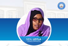 Layla Axmed Ismaaciil oo loo doortay kursiga Shanaad ee Golaha Aqalka Sare