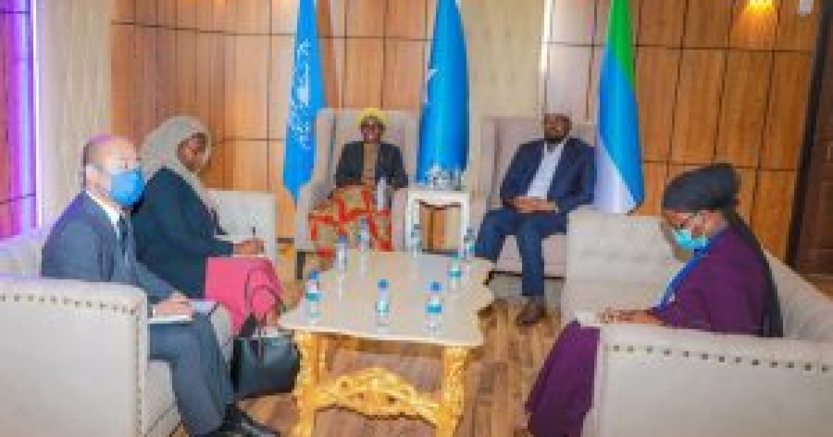 Madaxweynaha Jubbaland oo kulan laqaatay Xubana ka socday Qaramada Midoobay