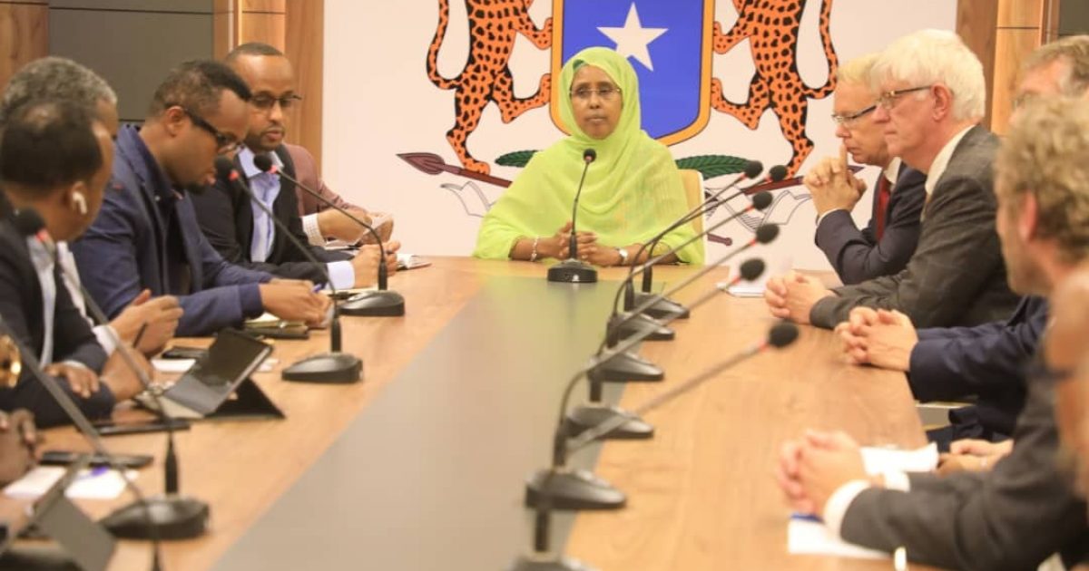 Wasiirka Caafimaadka Soomaaliya oo qaabishay Wafdi ka socday dalka Sweden “SAWIRRO”